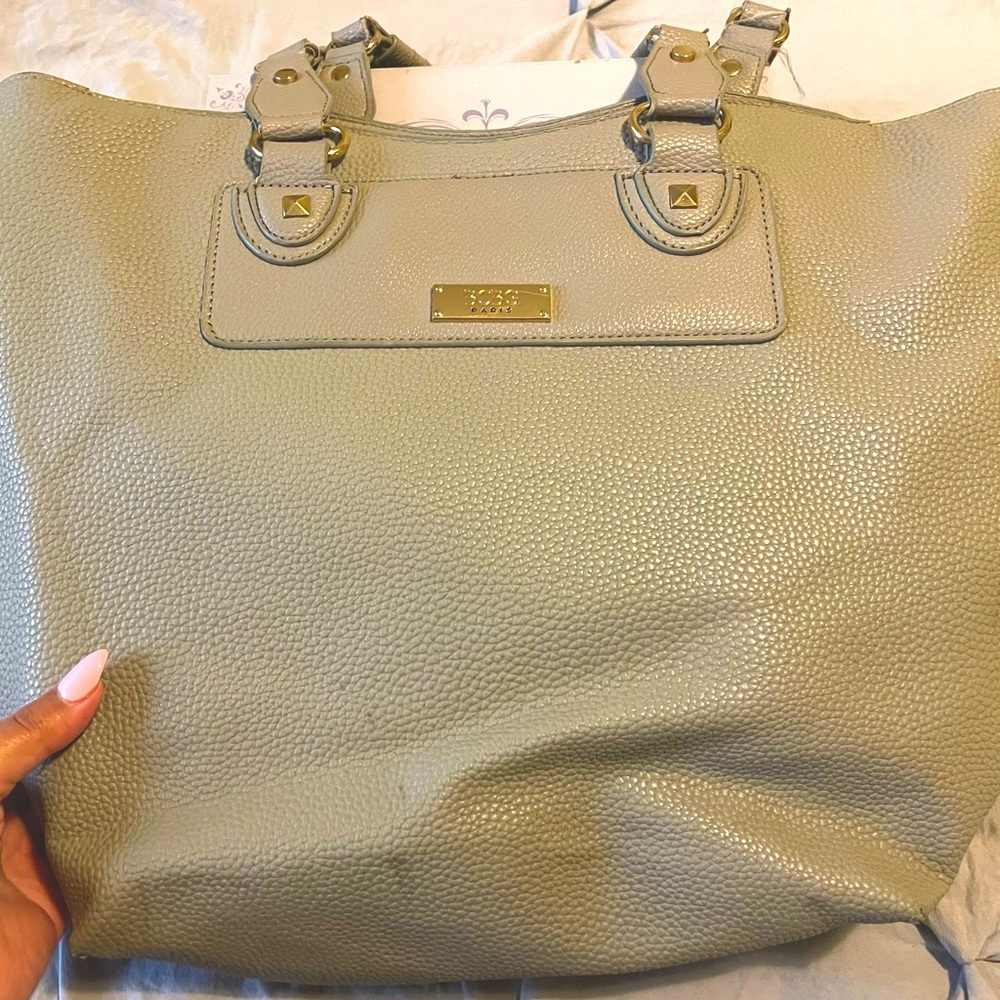 Gray BCBG Computer Bag